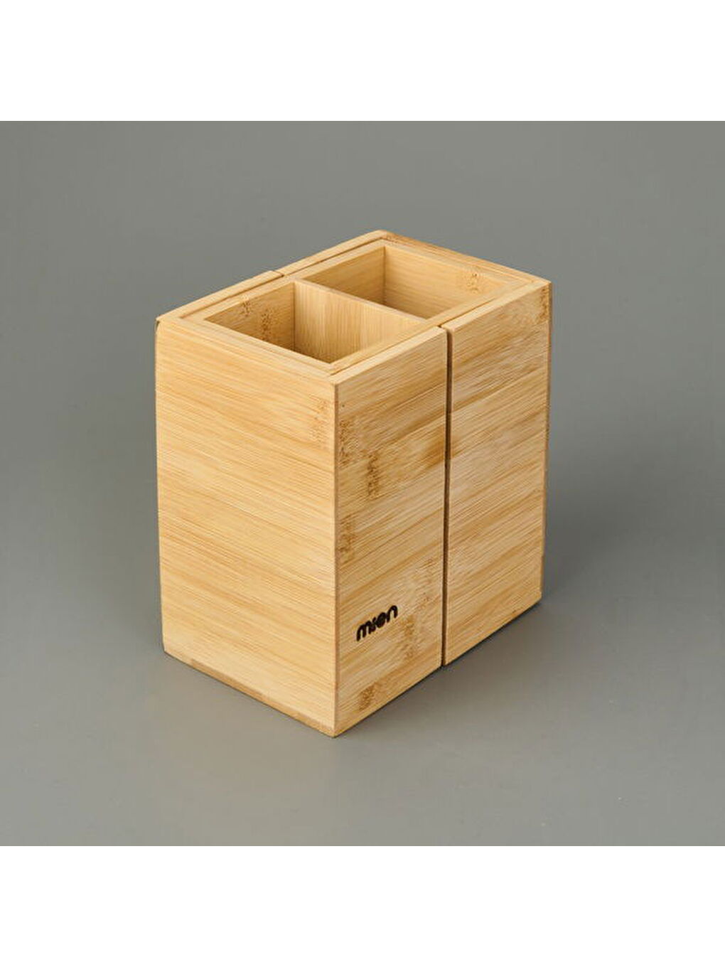 Açılır Bambu Kaşıklık - Açık Kahverengi-3