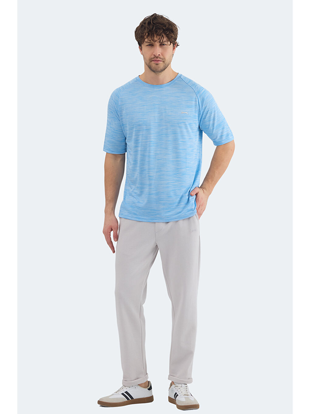 REDVALE Erkek Mavi Tişört-7