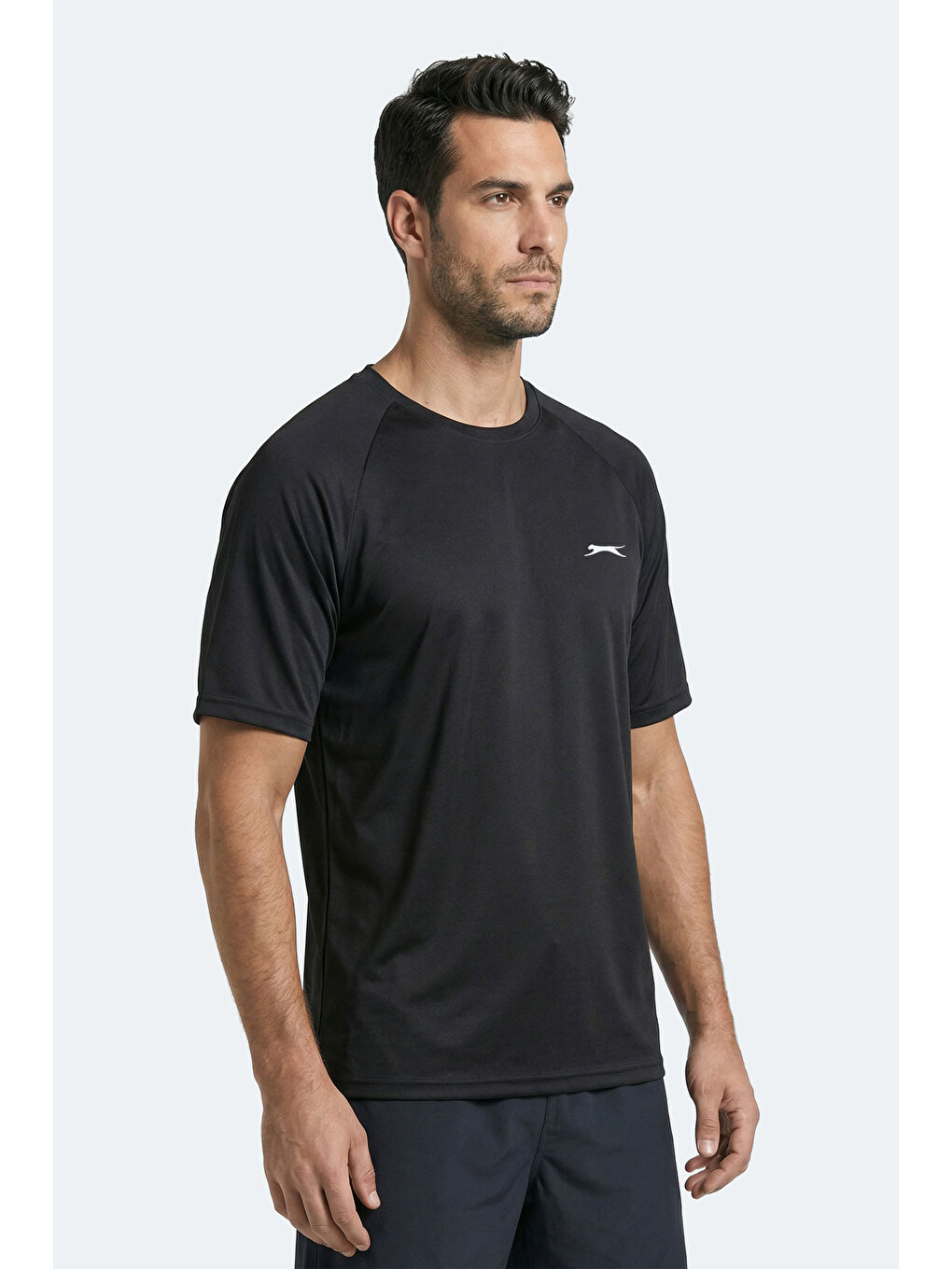 RISING Erkek Siyah Tişört-3