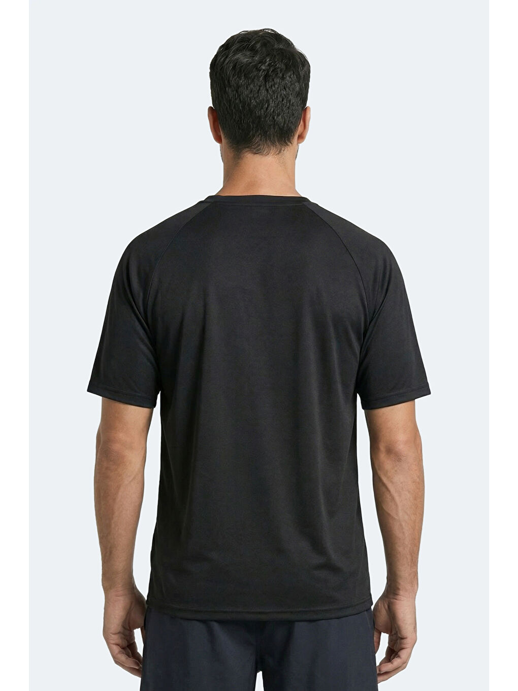 RISING Erkek Siyah Tişört-4