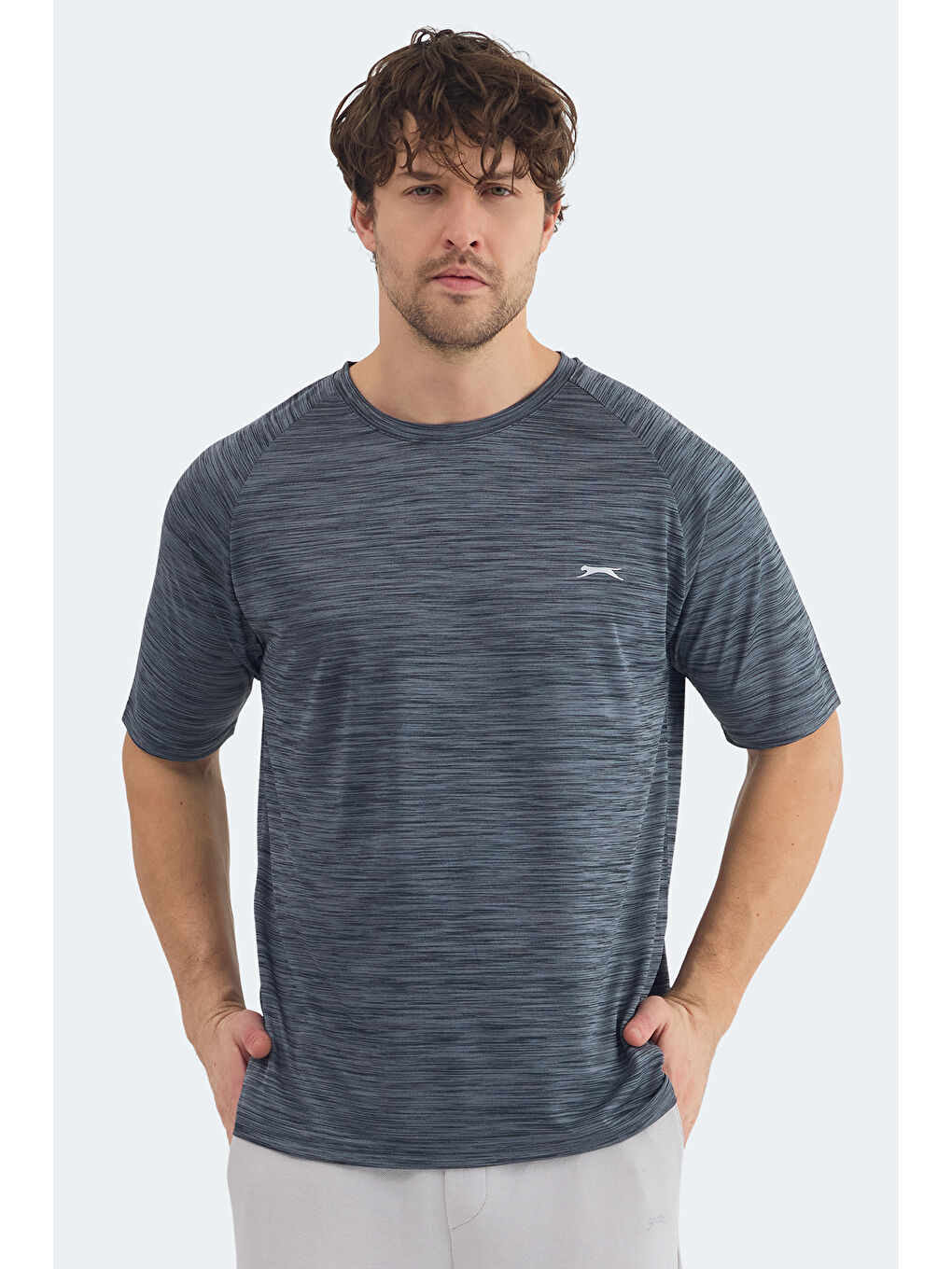 REDVALE Erkek Koyu Gri Tişört-3