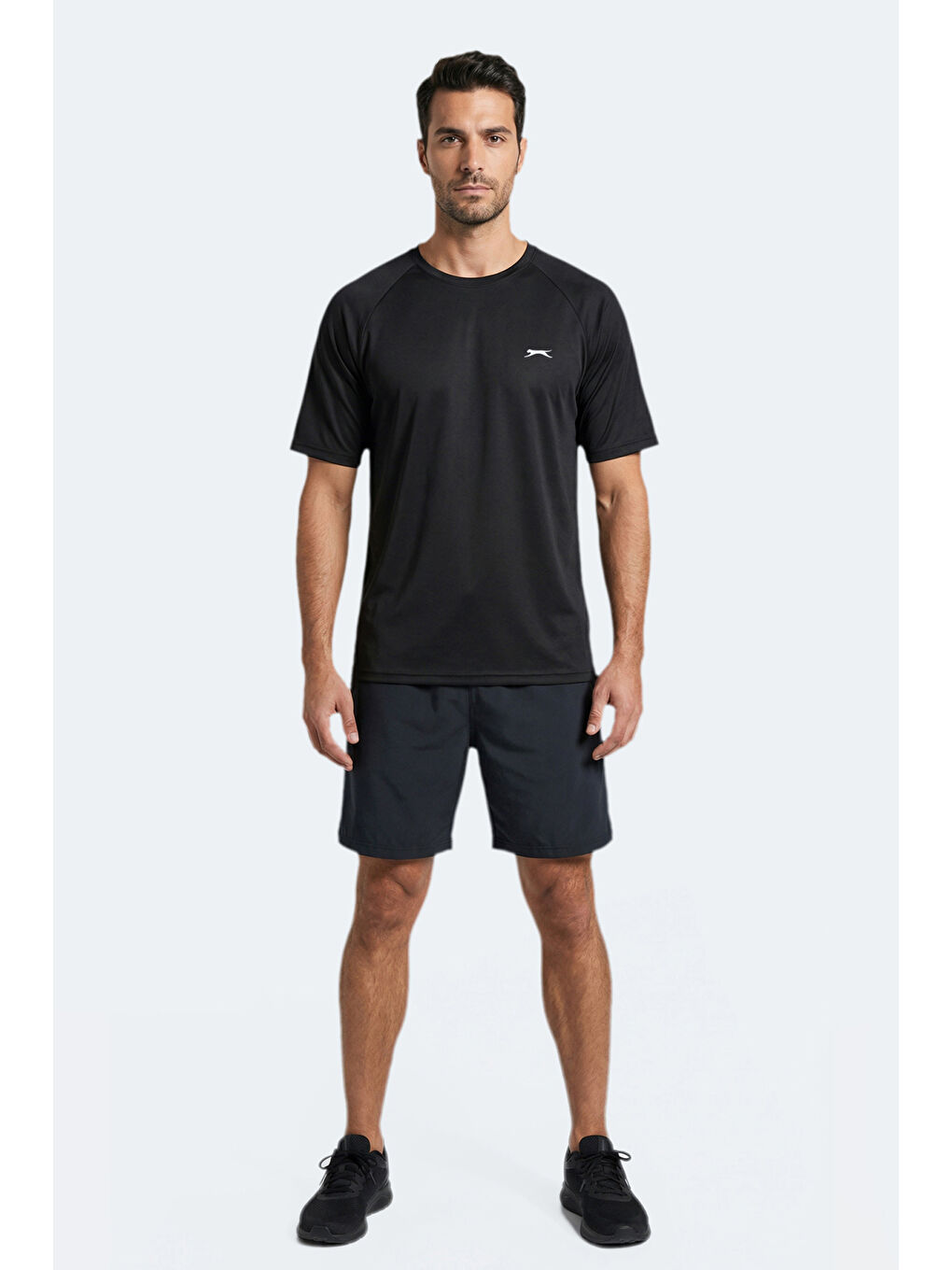 RISING Erkek Siyah Tişört-6