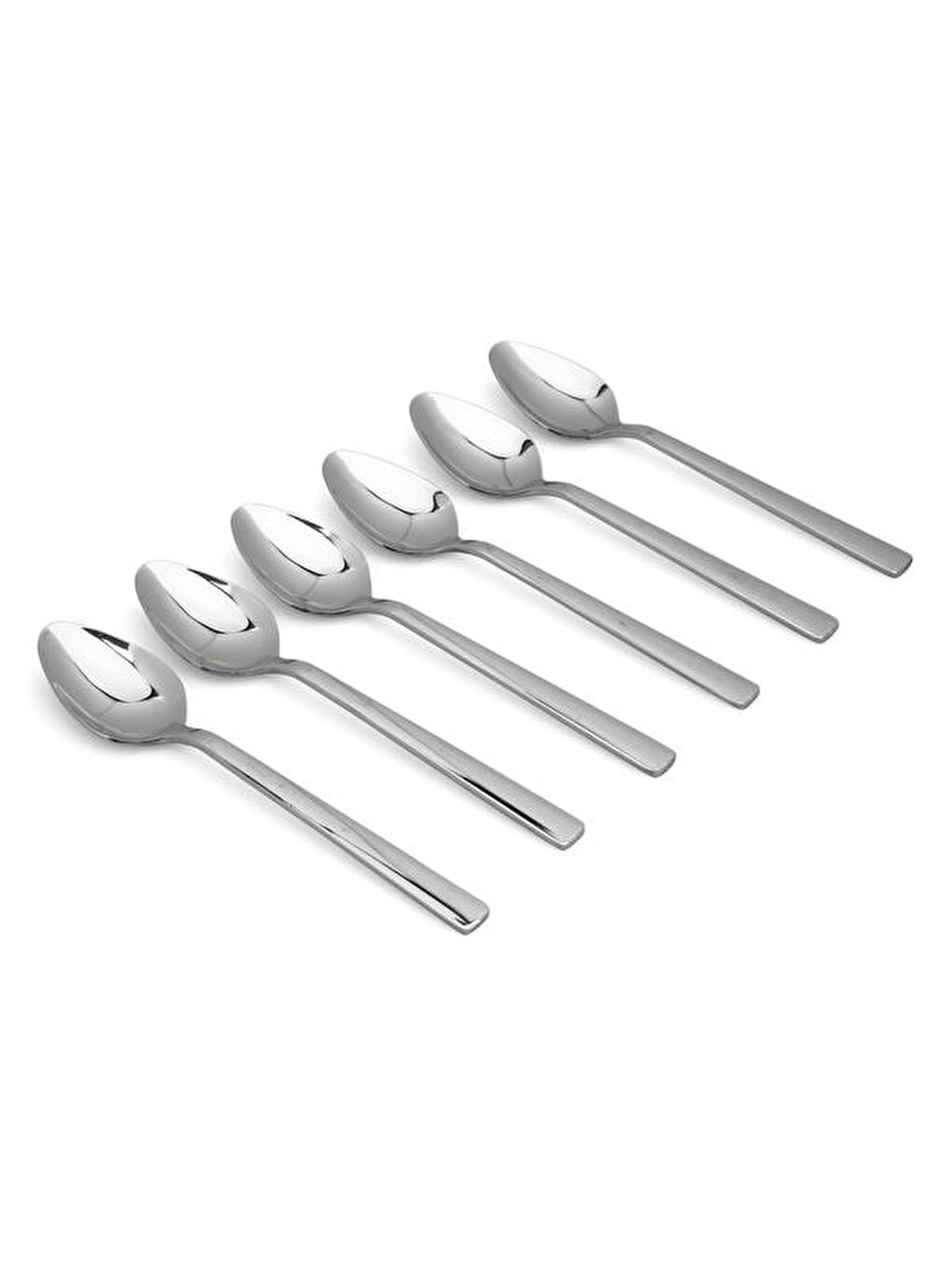 Gri Girit 6'lı Tatlı Kaşığı