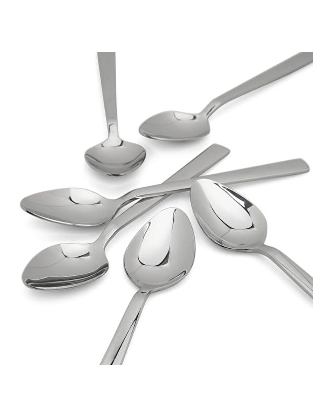 Gri Girit 6'lı Tatlı Kaşığı-1