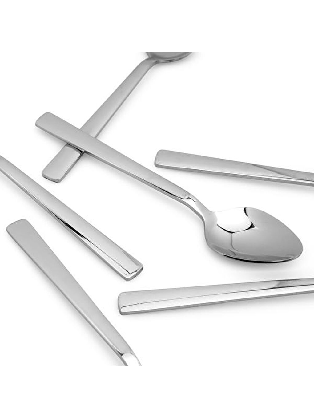 Gri Girit 6'lı Tatlı Kaşığı-2