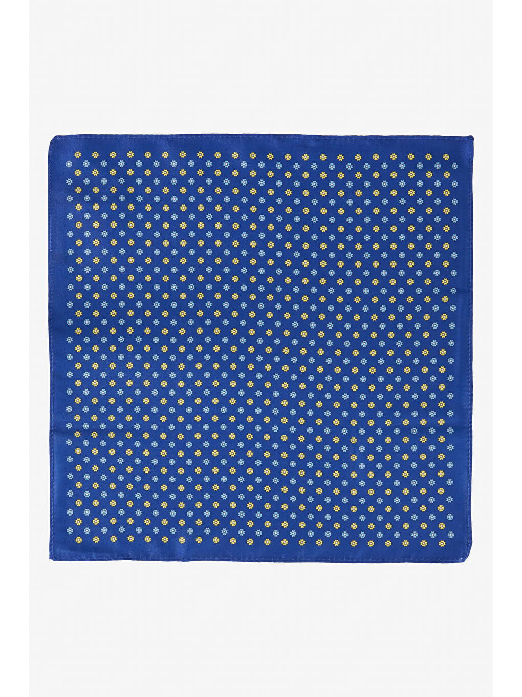 Erkek Lacivert Desenli Mendil-1