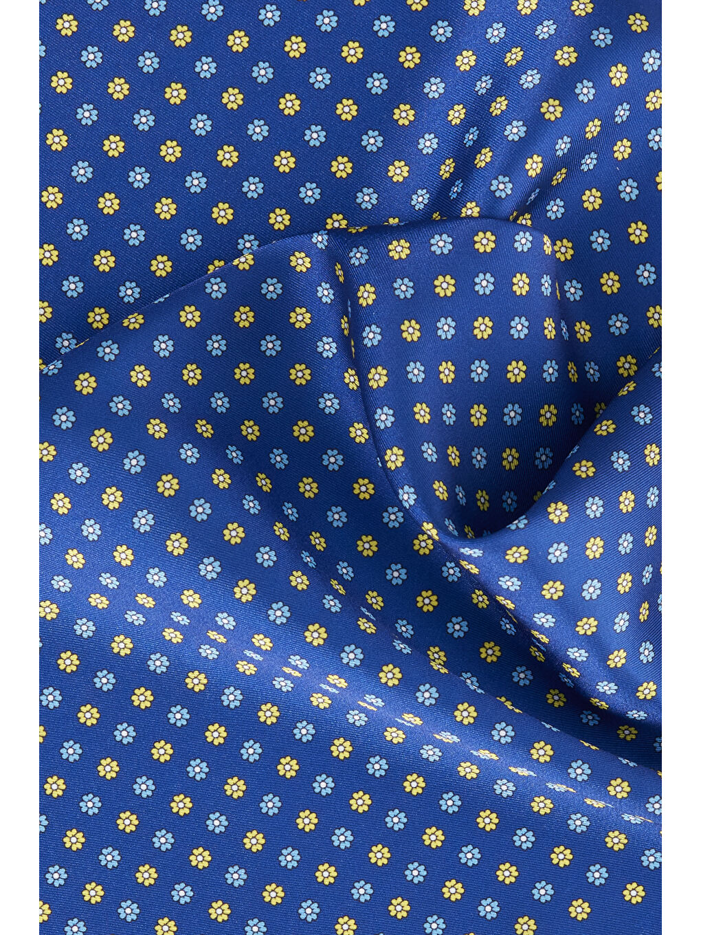 Erkek Lacivert Desenli Mendil-2