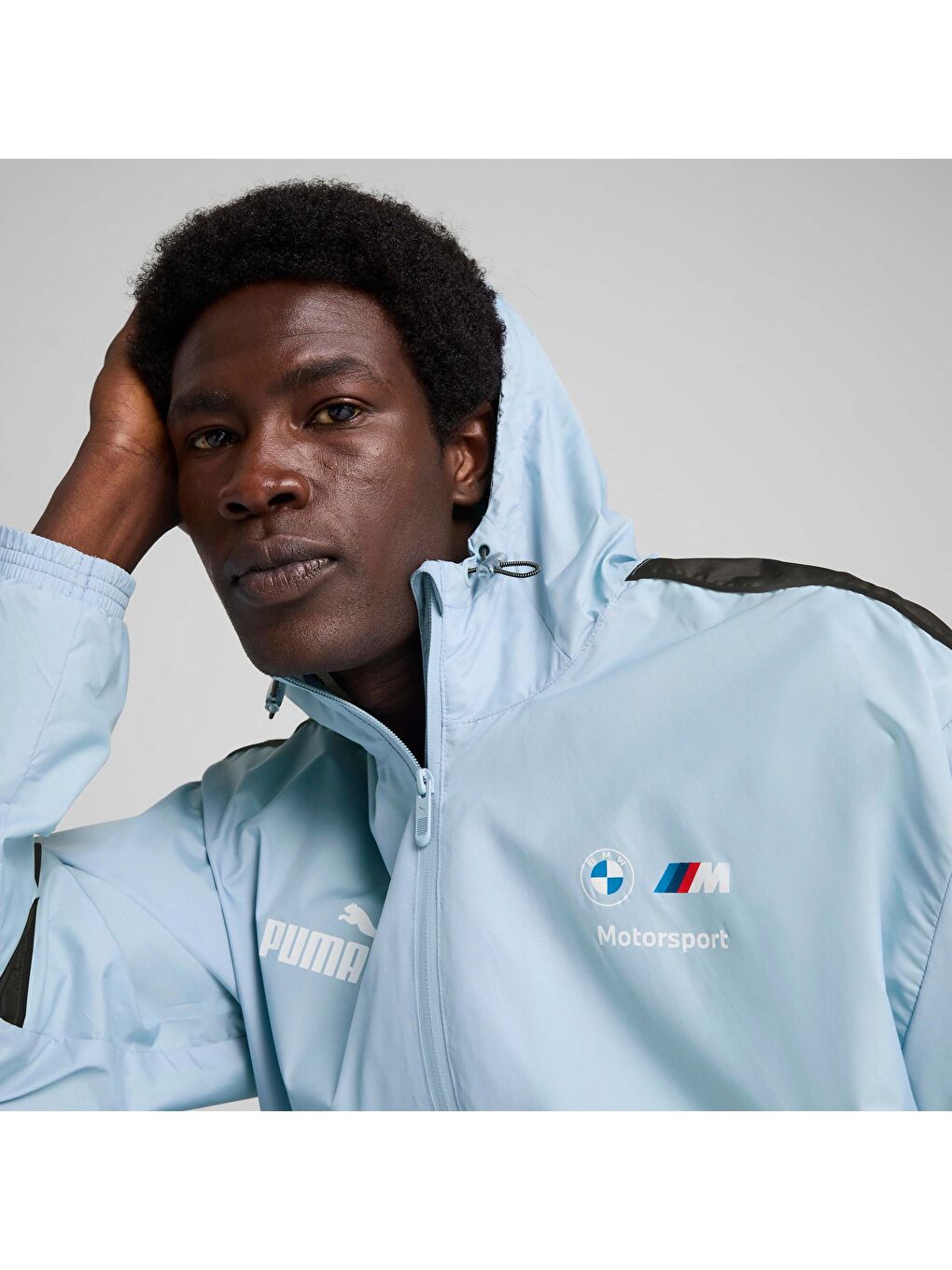 Yeşil BMW M Motorsport MT7+ Erkek Rüzgarlık-1