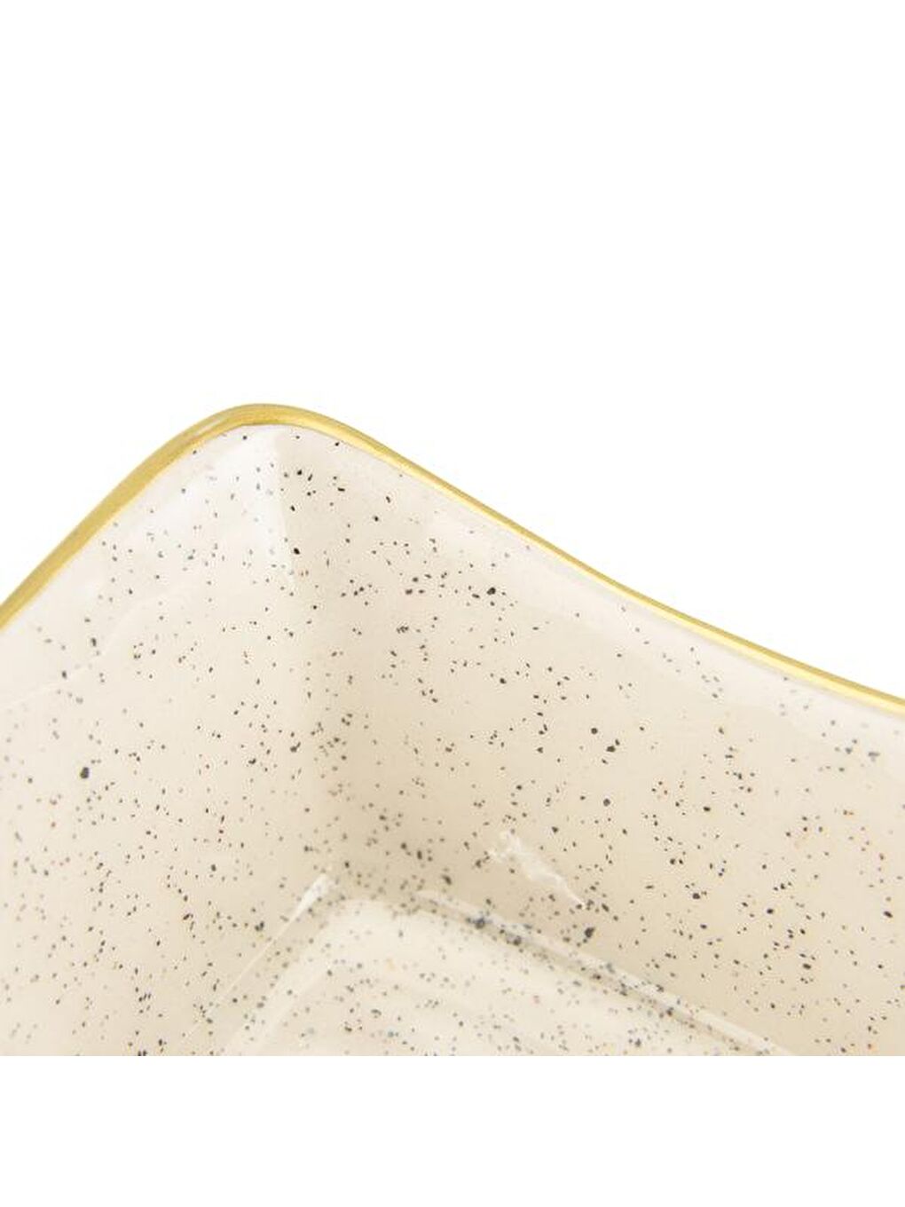 Ekru Seramik Kayık Sosluk - Krem - 7,5 cm-1