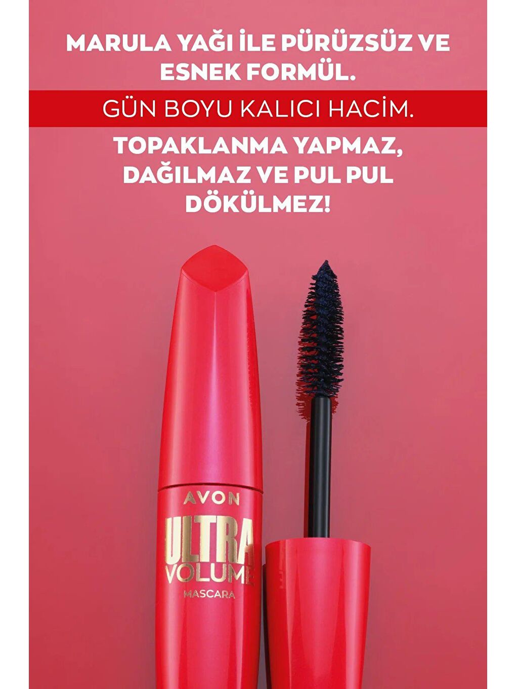 AVON Renksiz True Colour Ultra Volume Lash Magnify Mascara Navy - 2