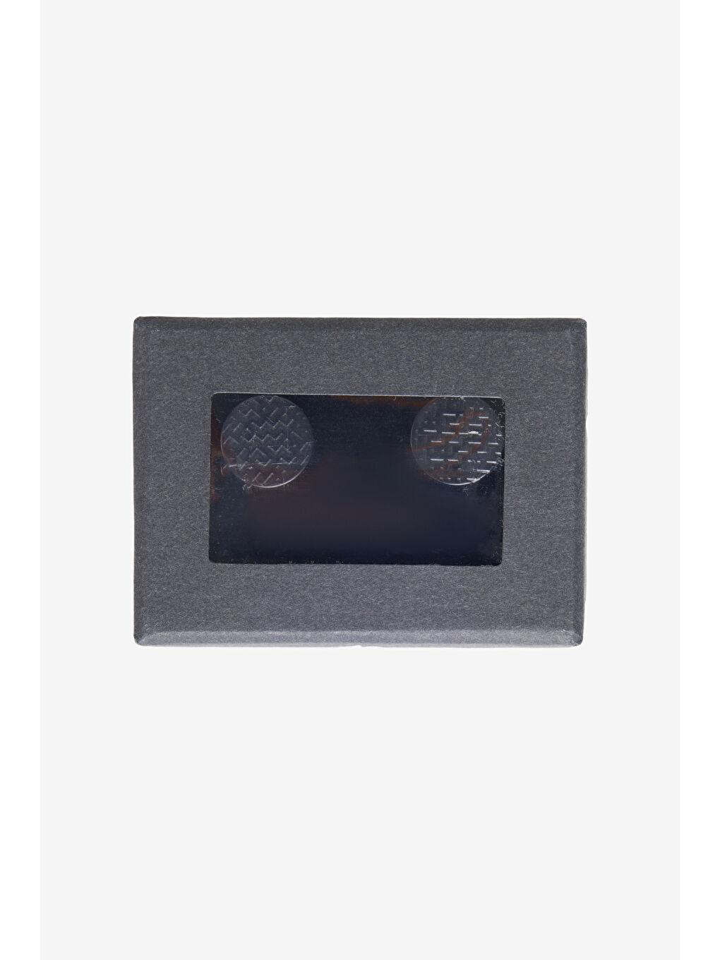 Erkek Siyah %100 Metal Kol Düğmesi-1