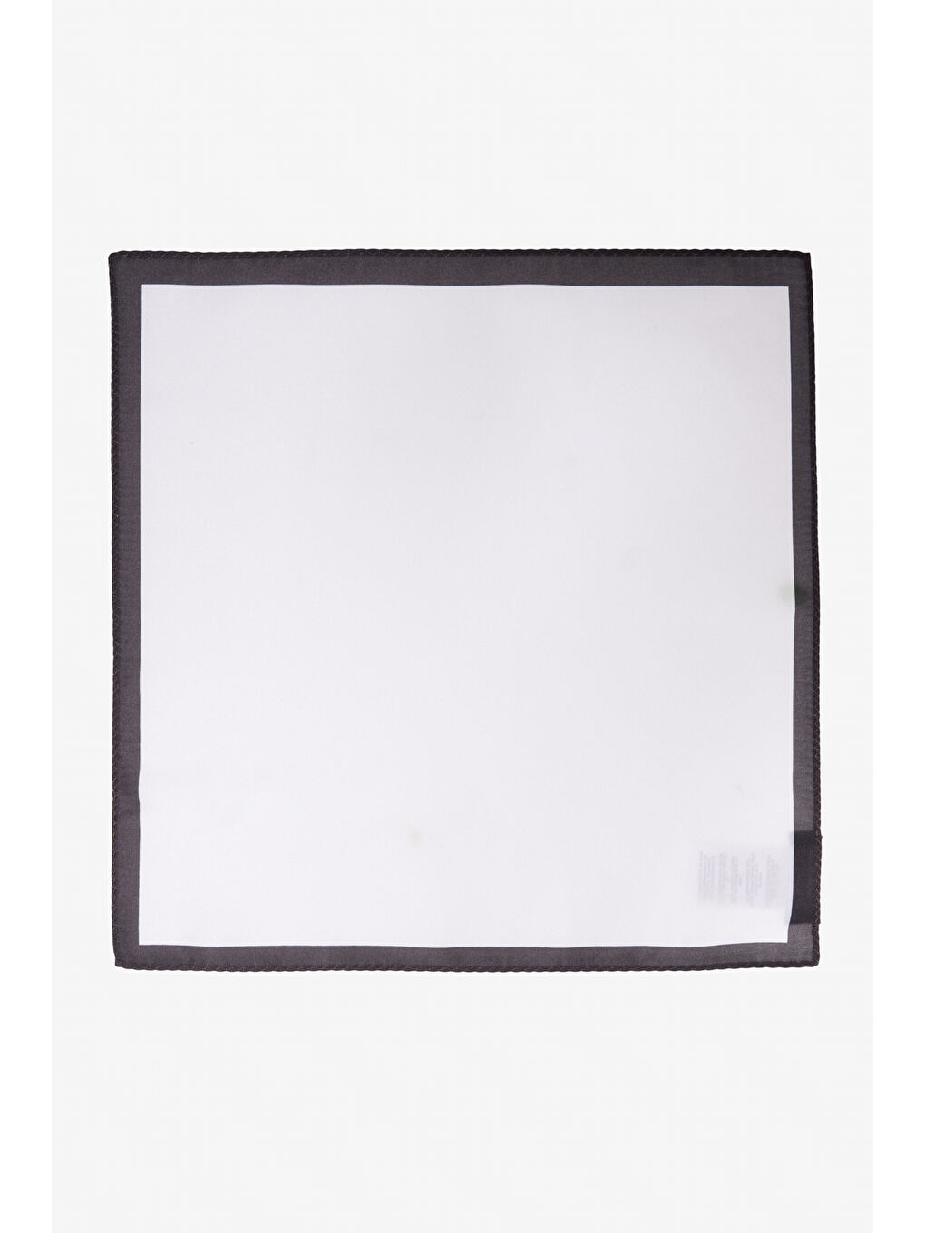 Erkek Beyaz-Haki Desenli Mendil-1