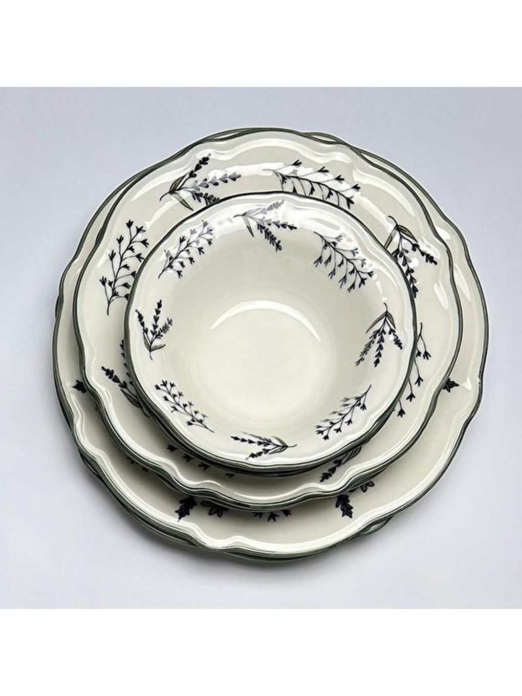 Karışık Kitchen Fragile 24 Parça Yemek Takımı - Renkli-1