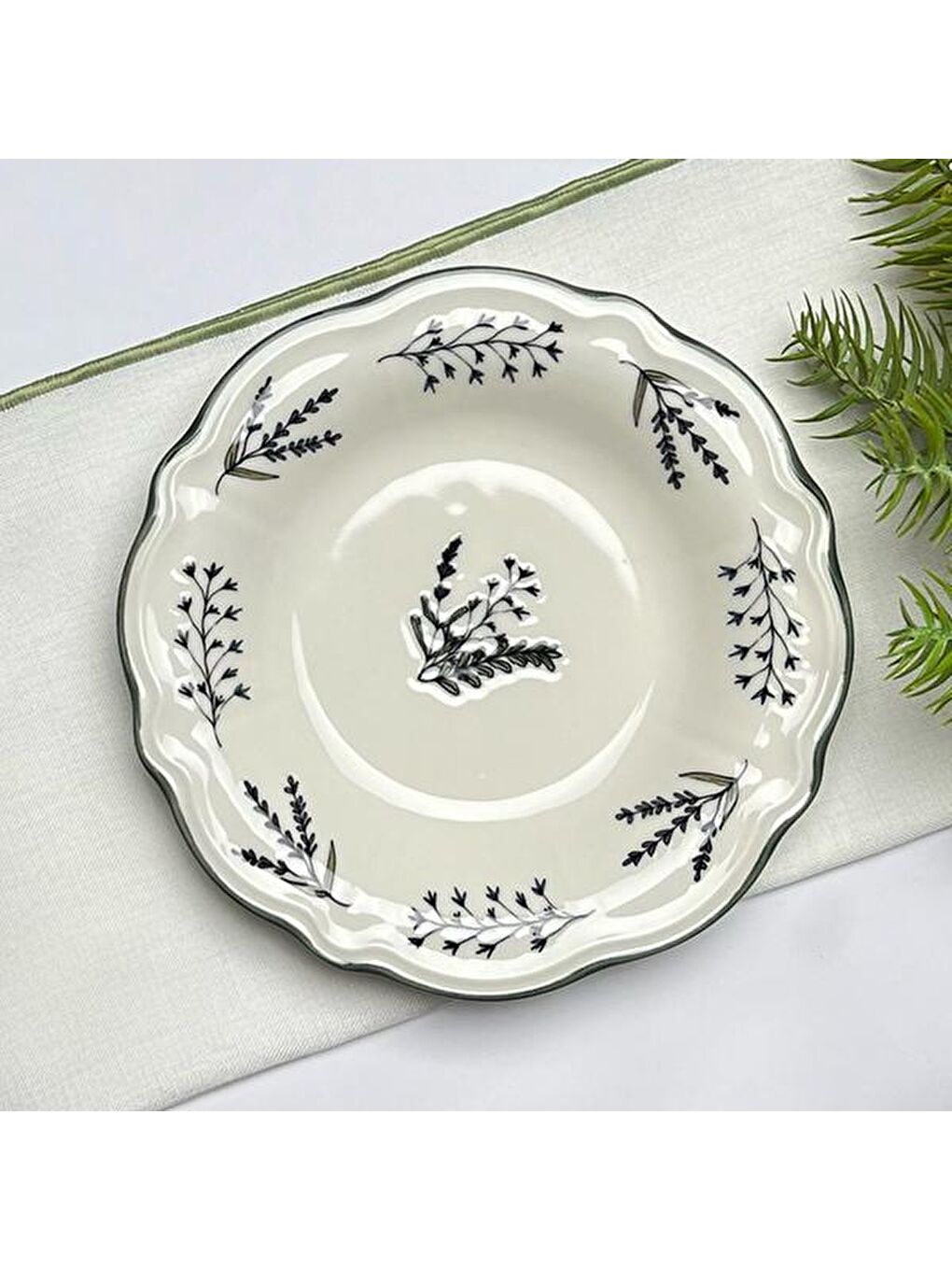 Karışık Kitchen Fragile 24 Parça Yemek Takımı - Renkli-4