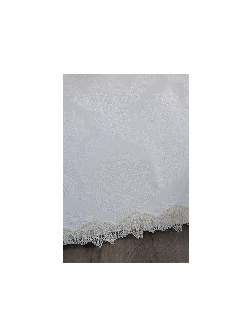 Ekru Pride Yatak Örtüsü Krem-3