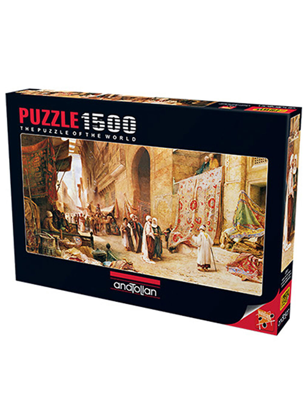 Anatolian Renksiz Puzzle 1500 Parça Kahire'De Halı Pazarı 3751