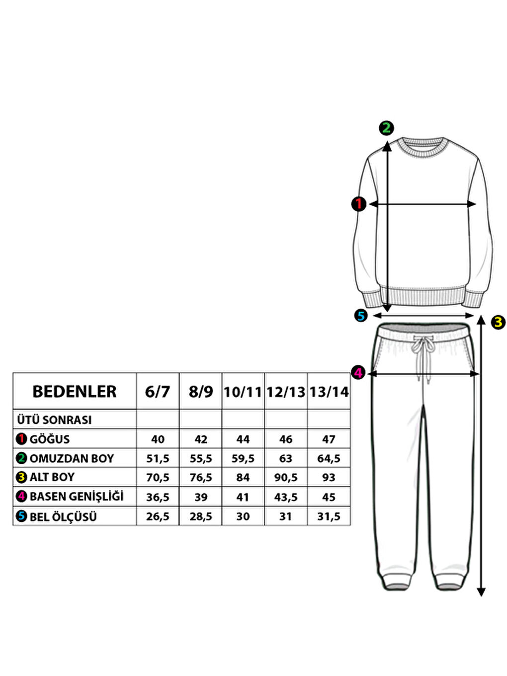 Haki Erkek Çocuk Baskılı Eşofman Takımı-1