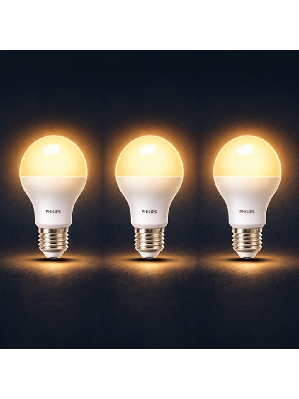 Beyaz LedBulb 8-60W 720Lm E27 New Gen 3’Lü Ampul - 2700K - Sarı Işık-6
