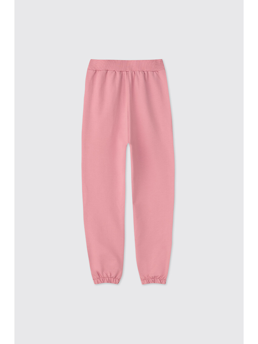 Pembe Kız Çocuk Pudra Eşofman Altı-1
