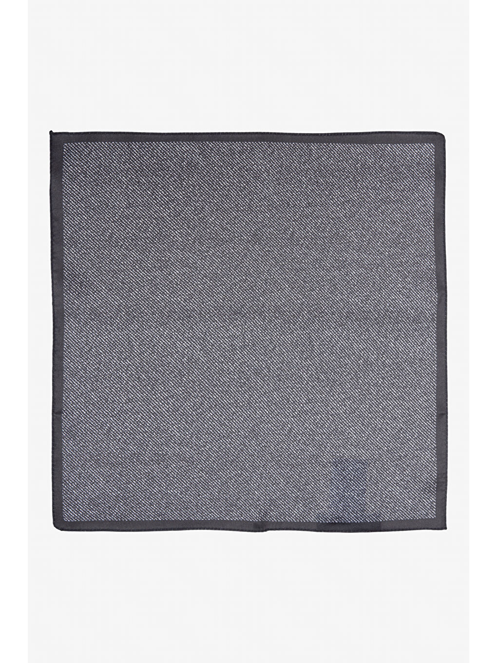 Erkek Siyah-Beyaz Desenli Mendil-1