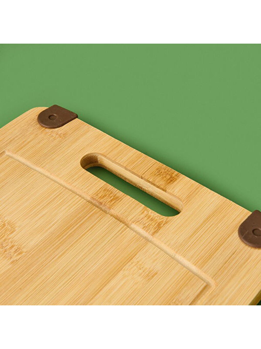Bambu Kesim Tahtası - Açık Kahverengi - 24x35 cm-2