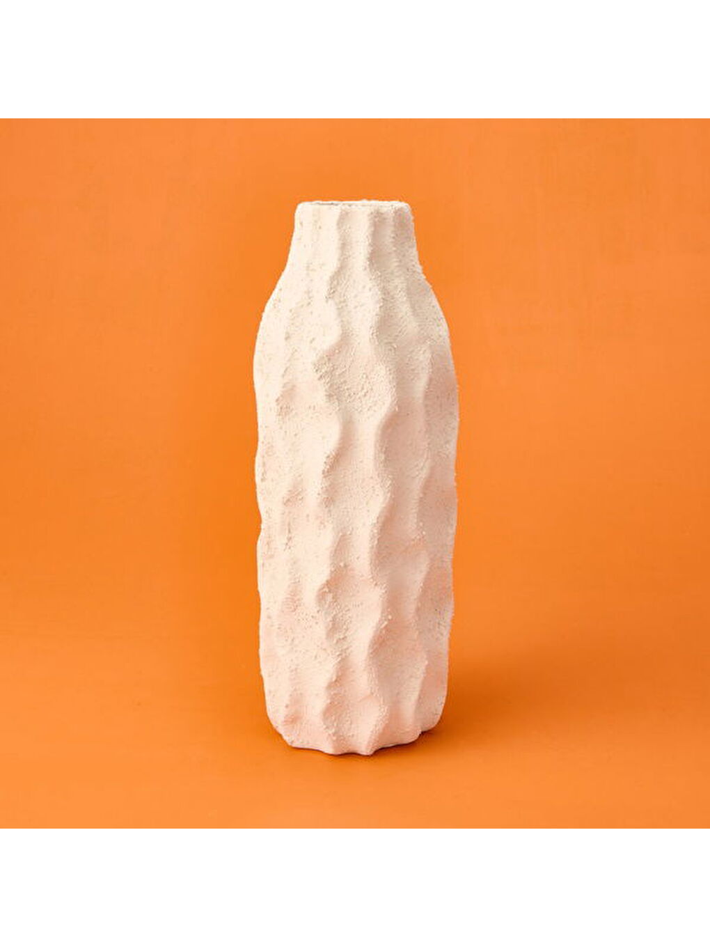 Deco Almeria Vazo - Bej - 35,5 cm