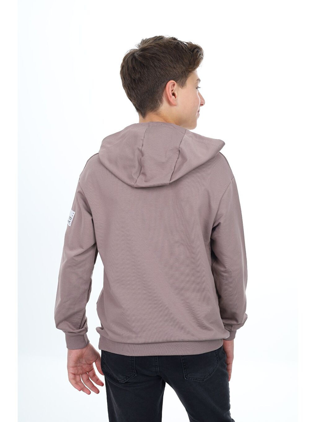 Toontoykids Kahverengi Erkek Çocuk Nakışlı Sweatshirt - 3