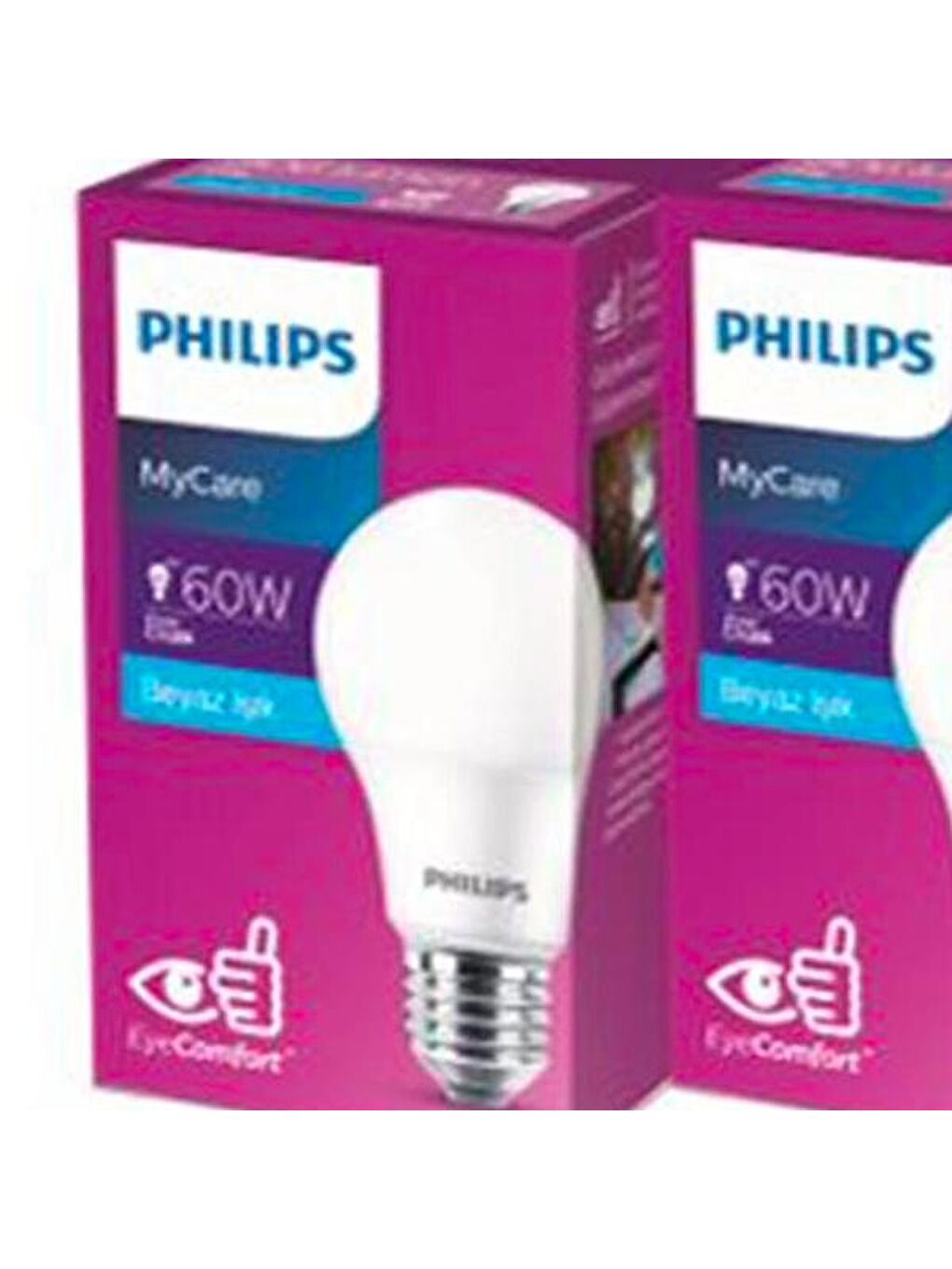 LedBulb 8-60W 720Lm E27 New Gen 3’Lü Ampul - 6500K - Beyaz Işık-4