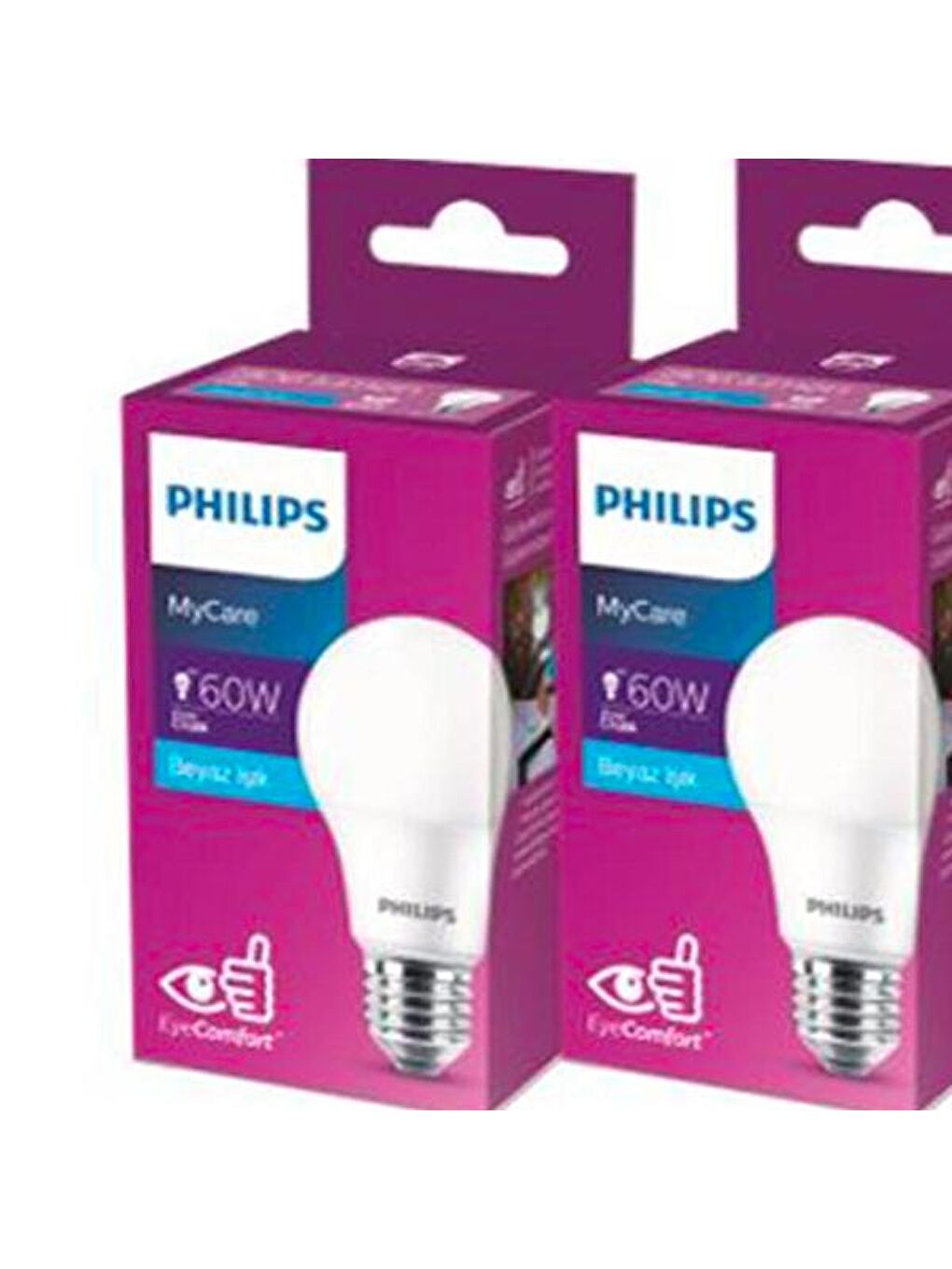 LedBulb 8-60W 720Lm E27 New Gen 3’Lü Ampul - 6500K - Beyaz Işık-5