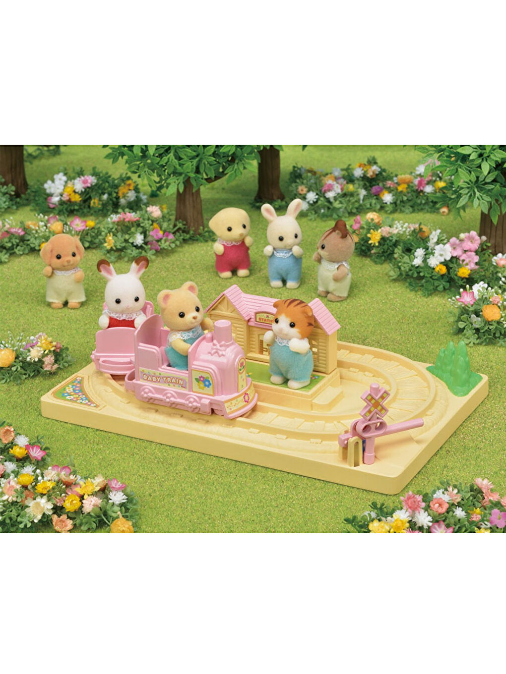 Sylvanian Families Renksiz Çuf Çuf Tren 5320 - 3