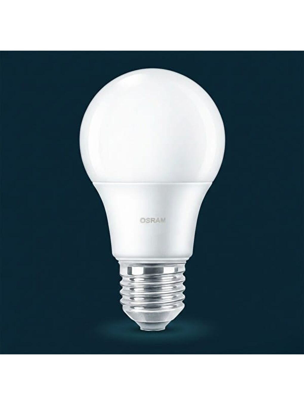 A60 8,5W Led Value Cla60 806Lm E27 3'Lü Ampul - Beyaz Işık - Beyaz - 6x10,5 cm
