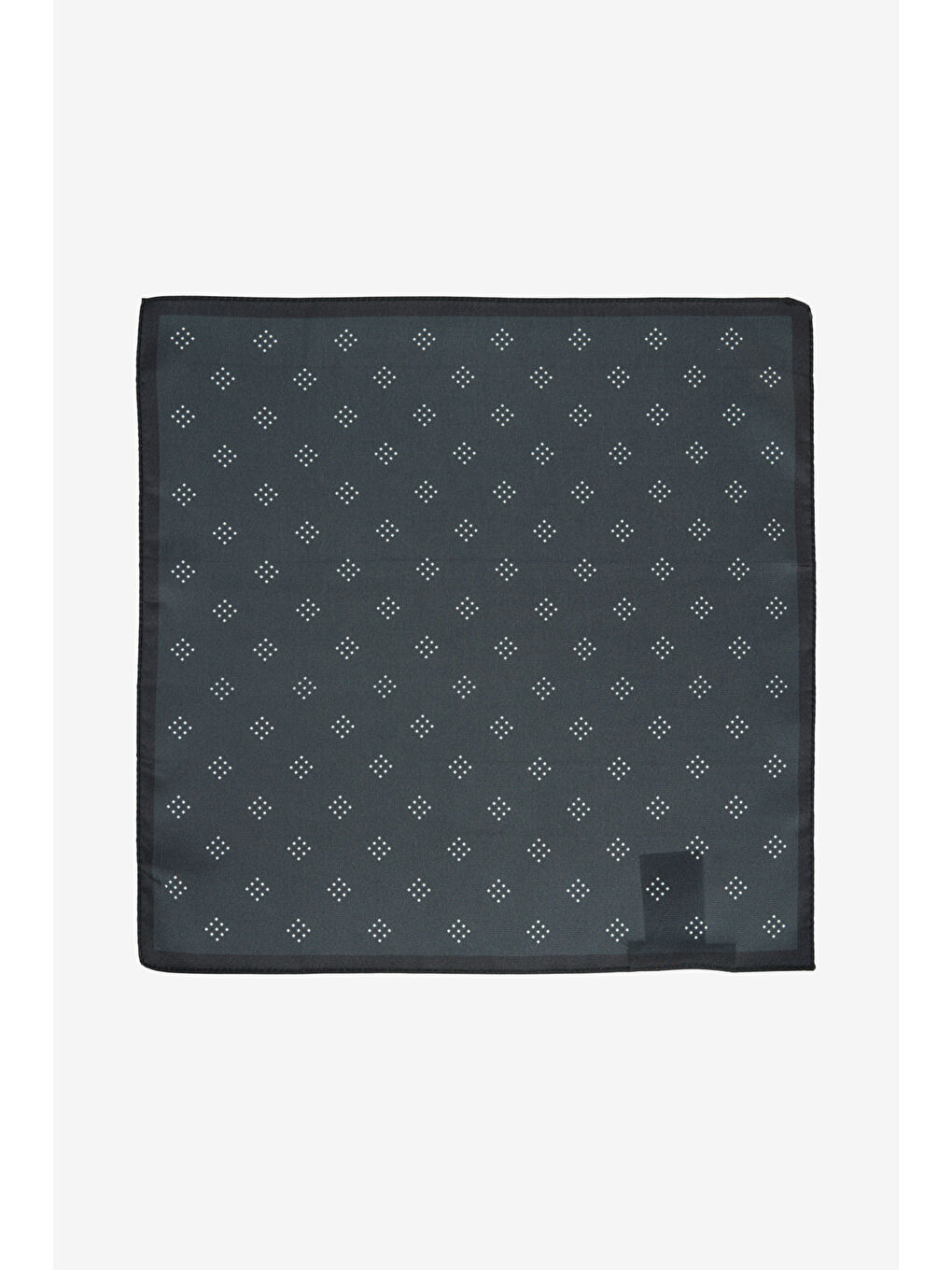 Erkek Siyah Desenli Mendil-1