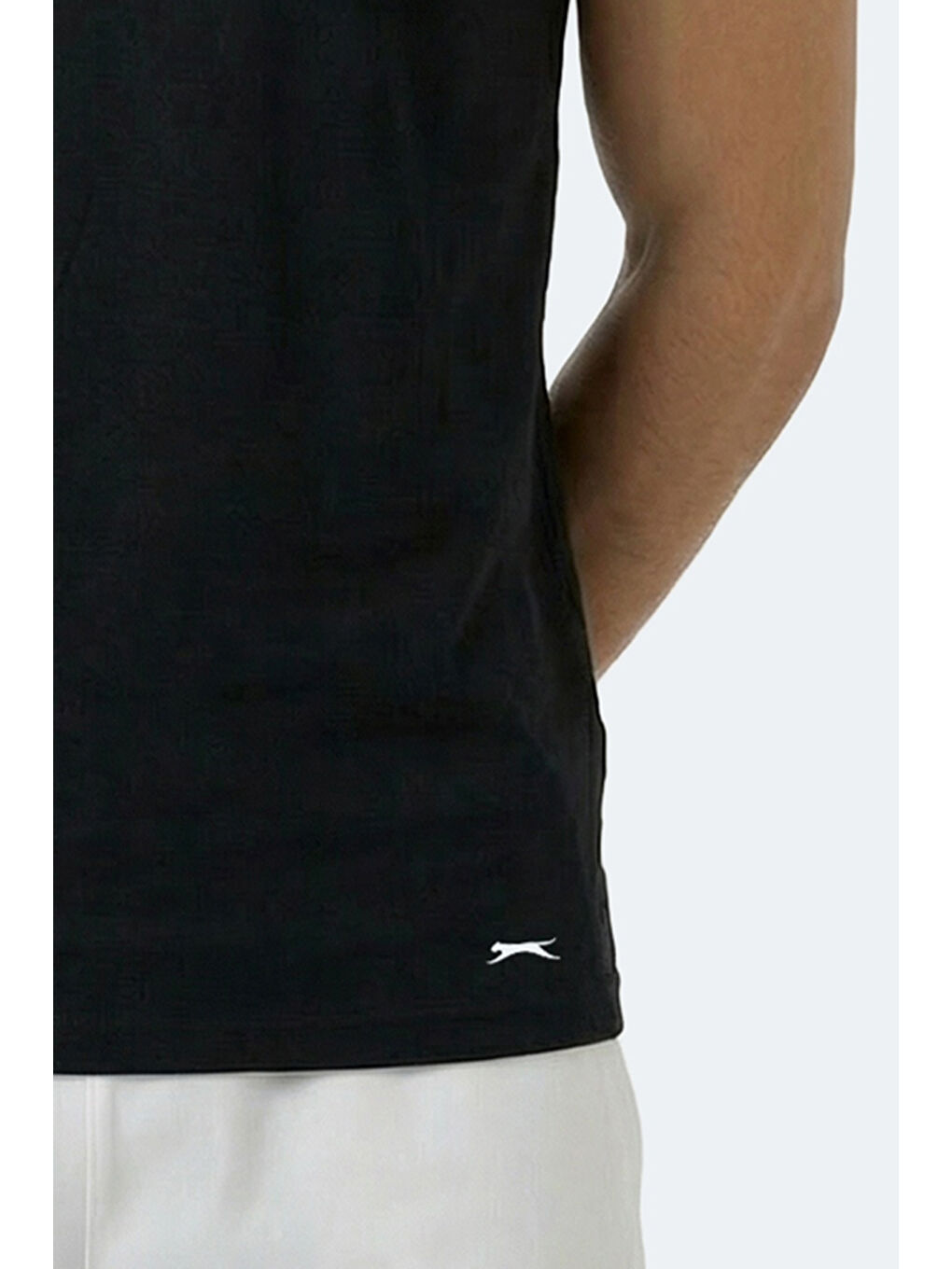 KULAP Erkek Kolsuz Siyah Tişört-1