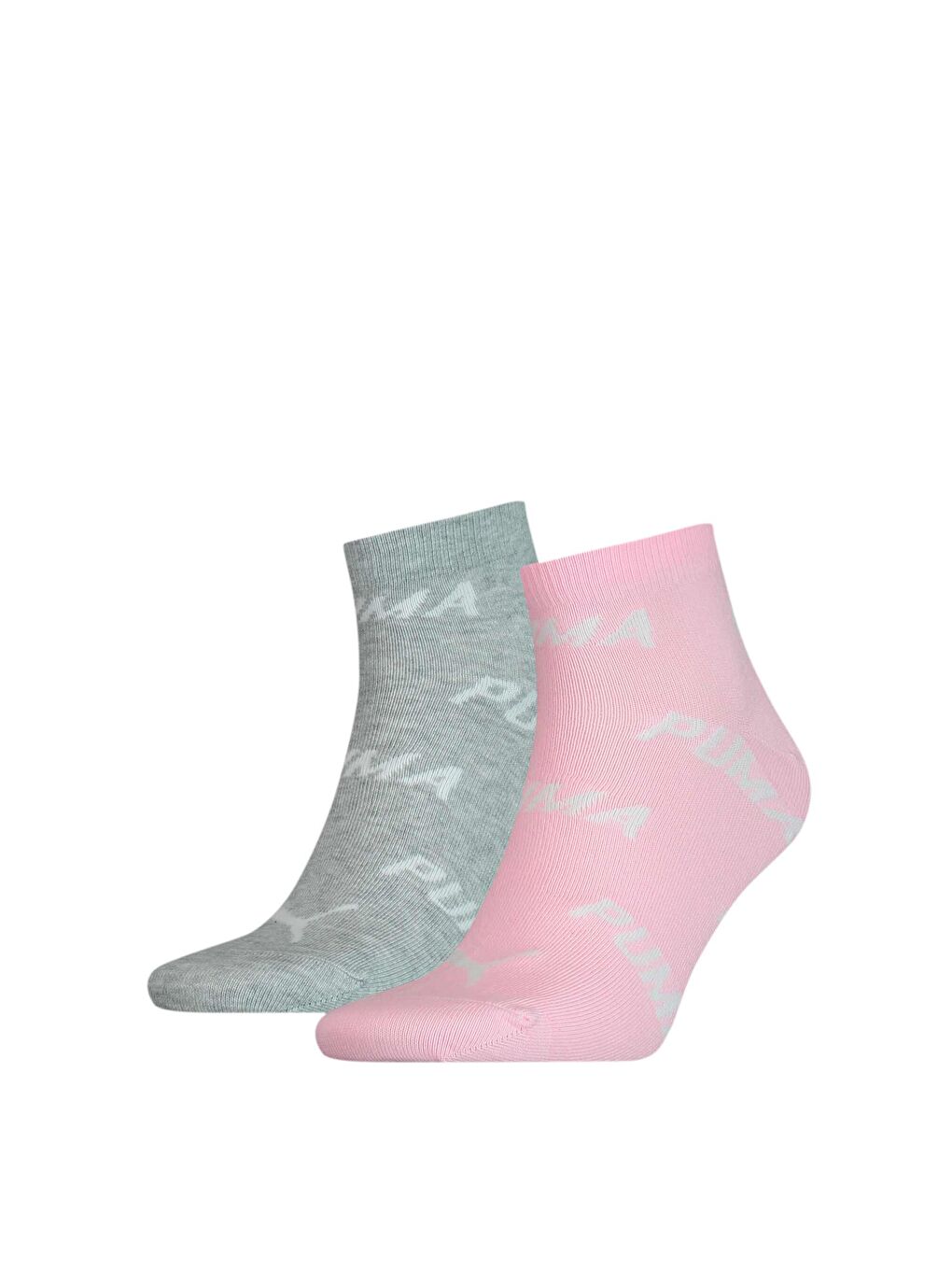 Pembe BWT Quarter UNISEX Çorap (2li Paket)