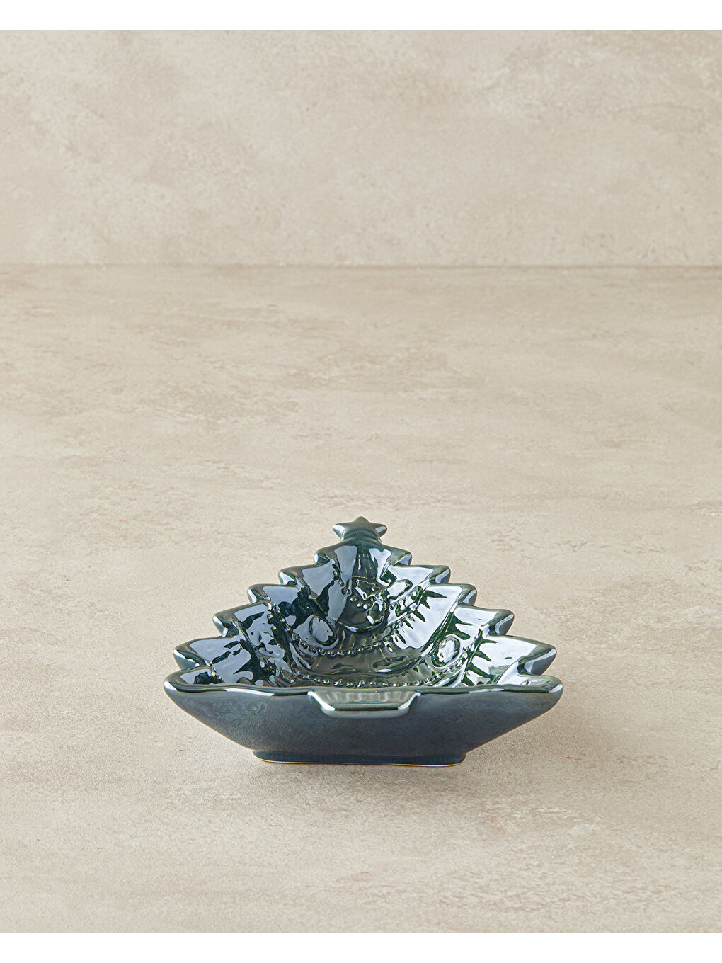 Green Pine Dolomite Pasta Tabağı 21 cm Yeşil