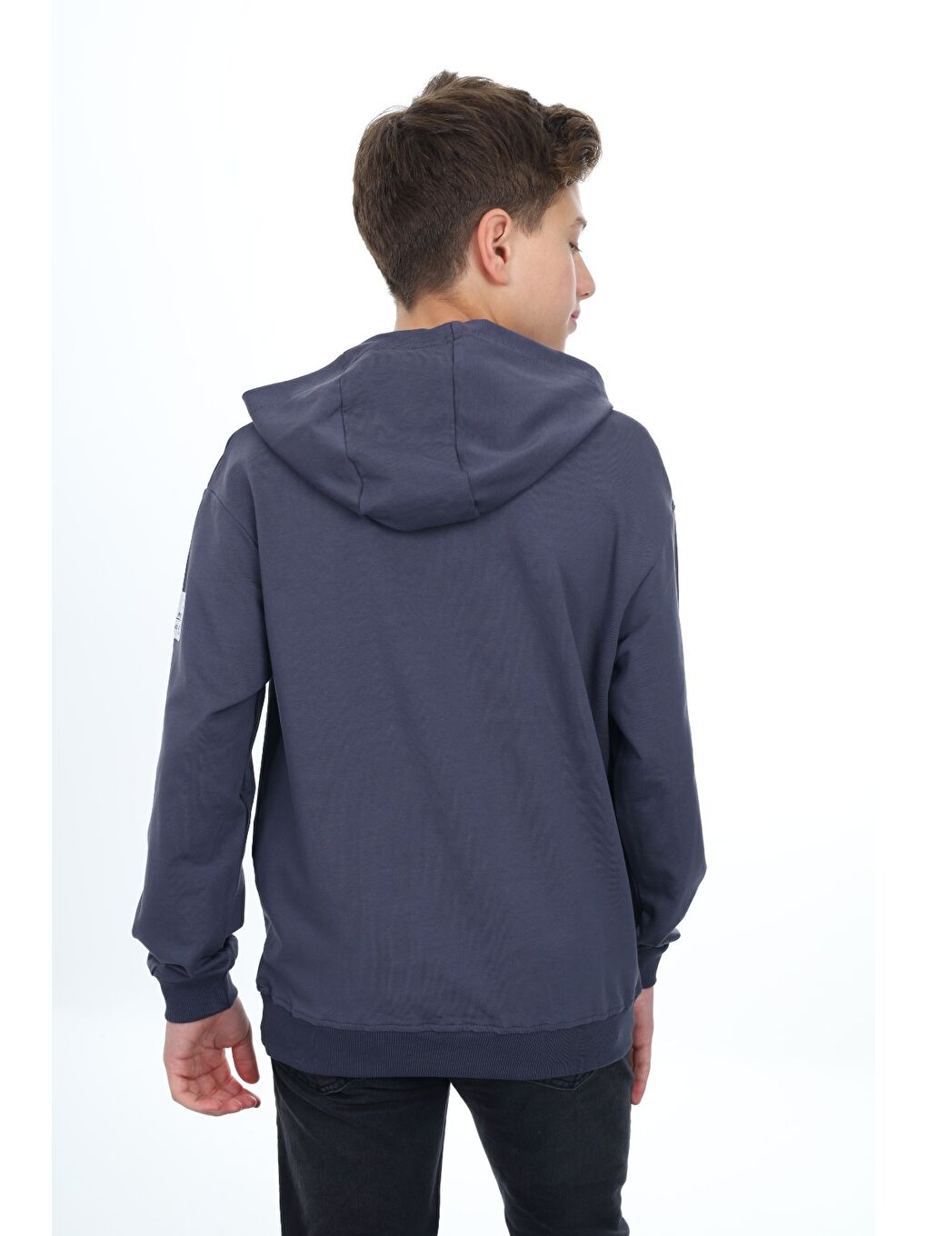 Toontoykids Gri Erkek Çocuk Nakışlı Sweatshirt - 2