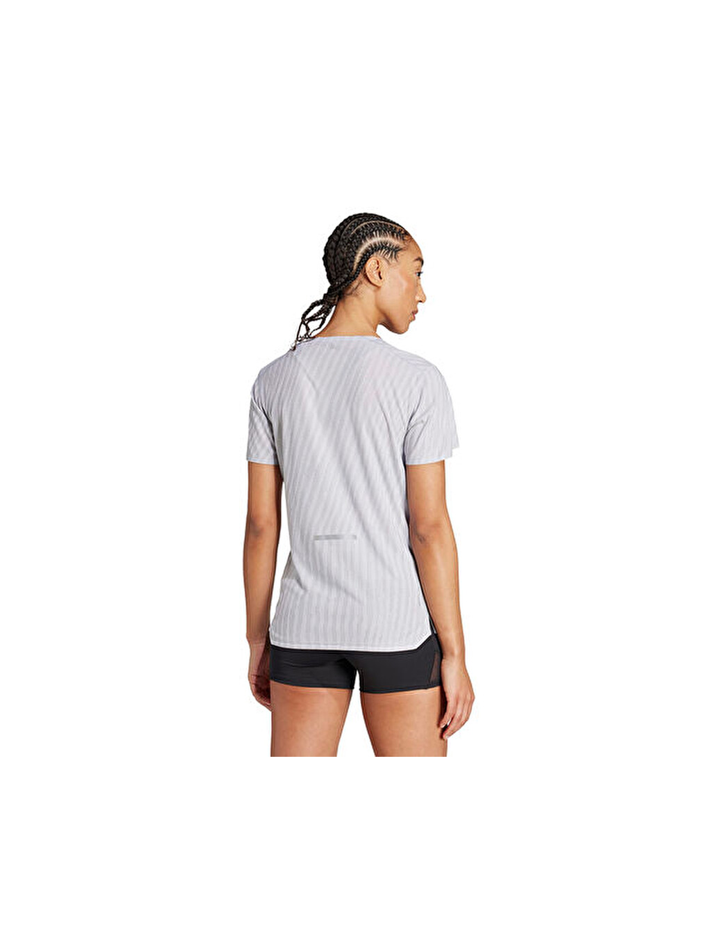 Adi365 Co Tee W Kadın Koşu Tişörtü Jm5704 Gri-1