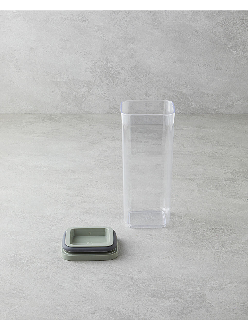 Colessa Plastik Saklama Kabı Yeşil-1