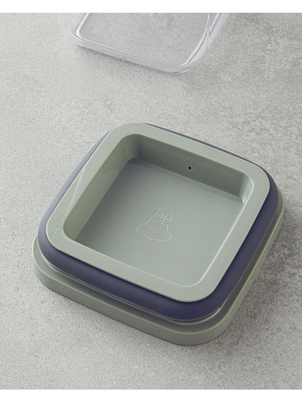 Colessa Plastik Saklama Kabı Yeşil-2