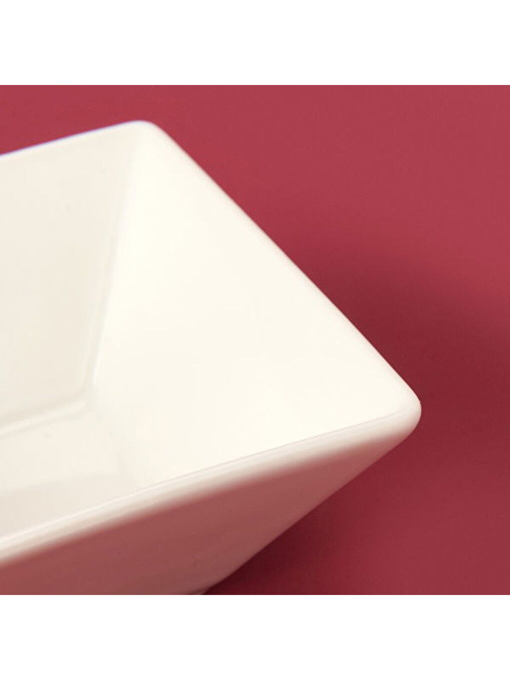 Kare Sosluk - Beyaz - 7 cm-2