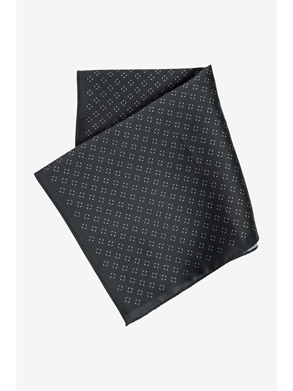 Erkek Siyah Desenli Mendil