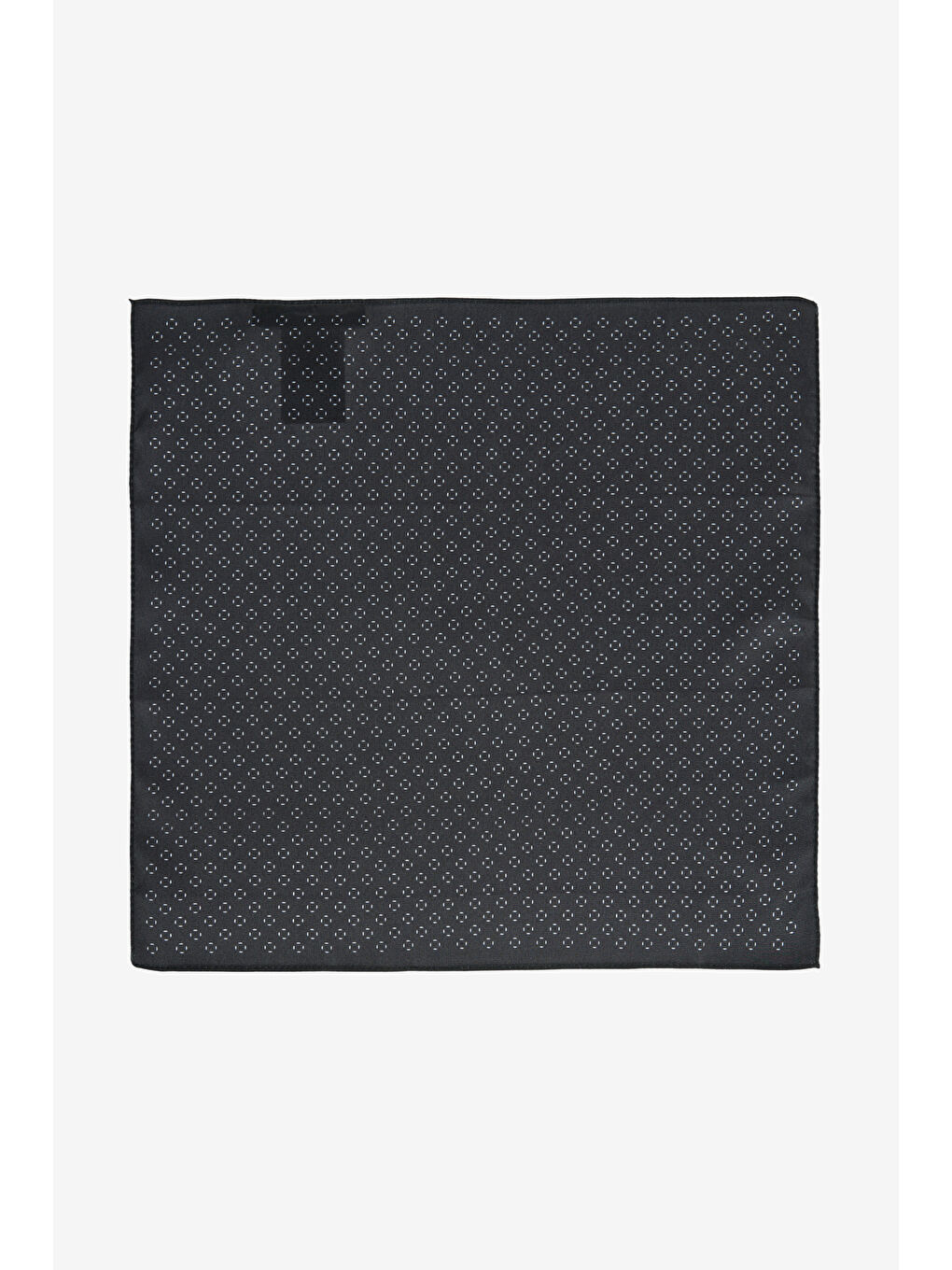 Erkek Siyah Desenli Mendil-1