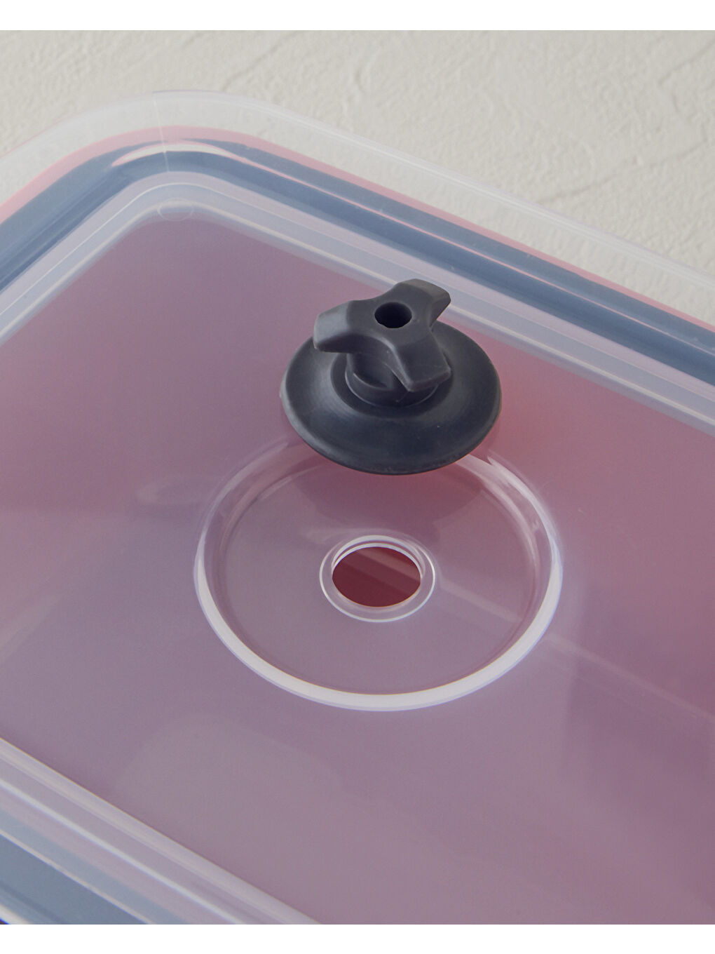 Calvina Plastik 3 Parça Saklama Kabı 450 x 950 x 1800 ml Pembe-3