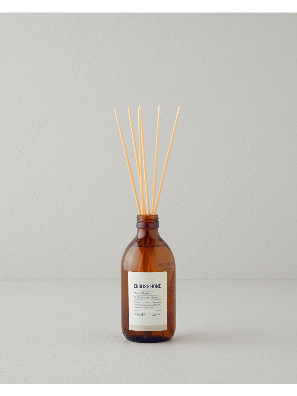 English Home Renksiz Beyaz Çiçekler Çubuklu Oda Kokusu Refill 300 ml - Yeniden Doldurulabilir - 1