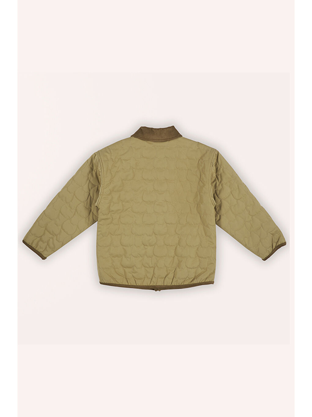 Kahverengi Erkek Çocuk Kedi Kapitoneli Mont-5