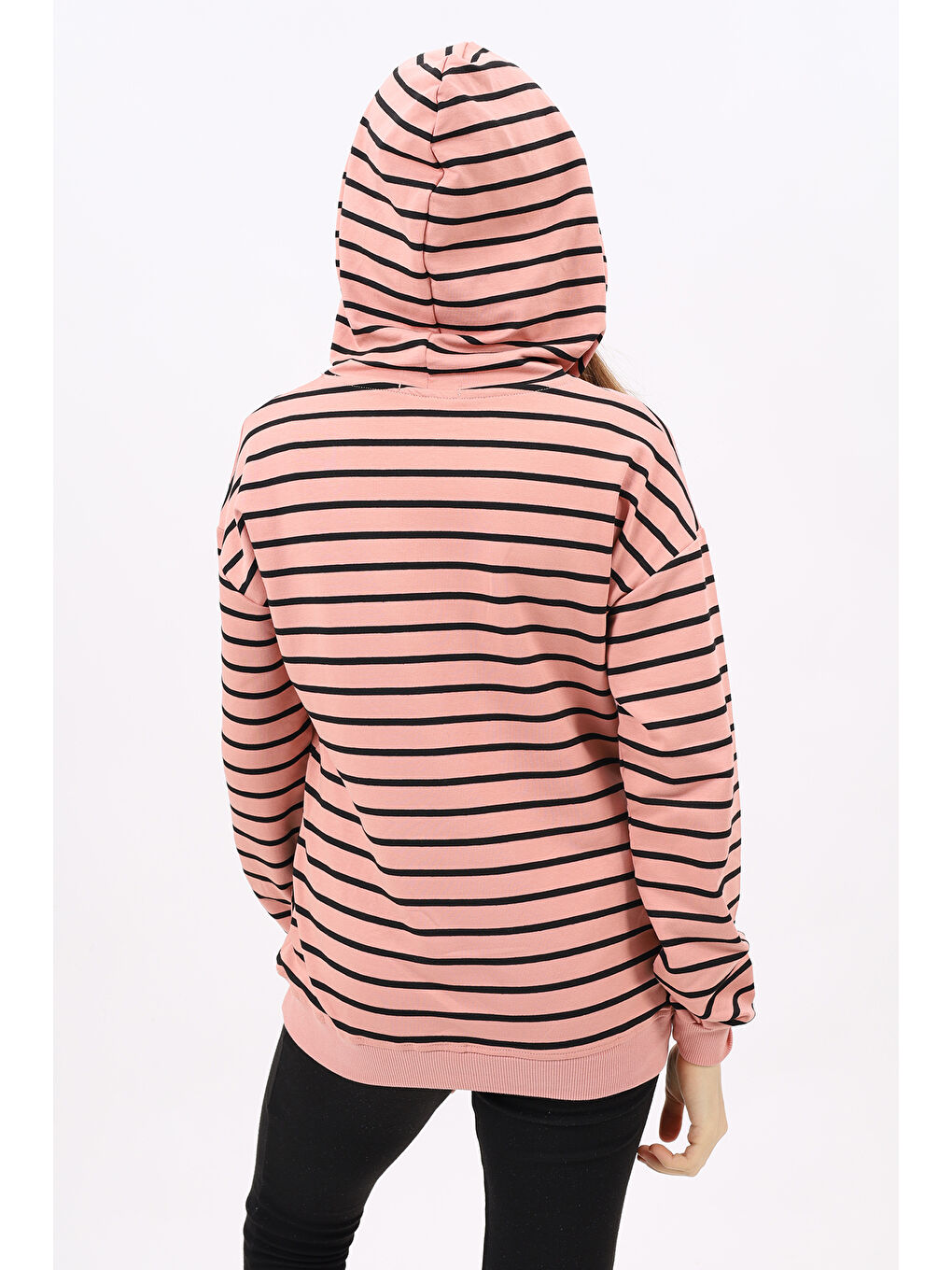 Mercan Kız Çocuk Nakışlı Sweatshirt-2