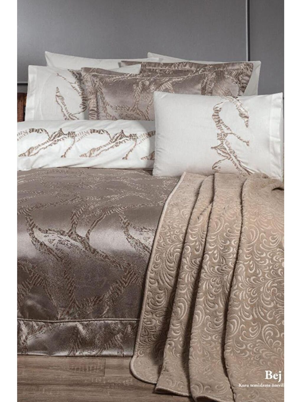 Hera 10 Parça Çeyiz Seti Bej