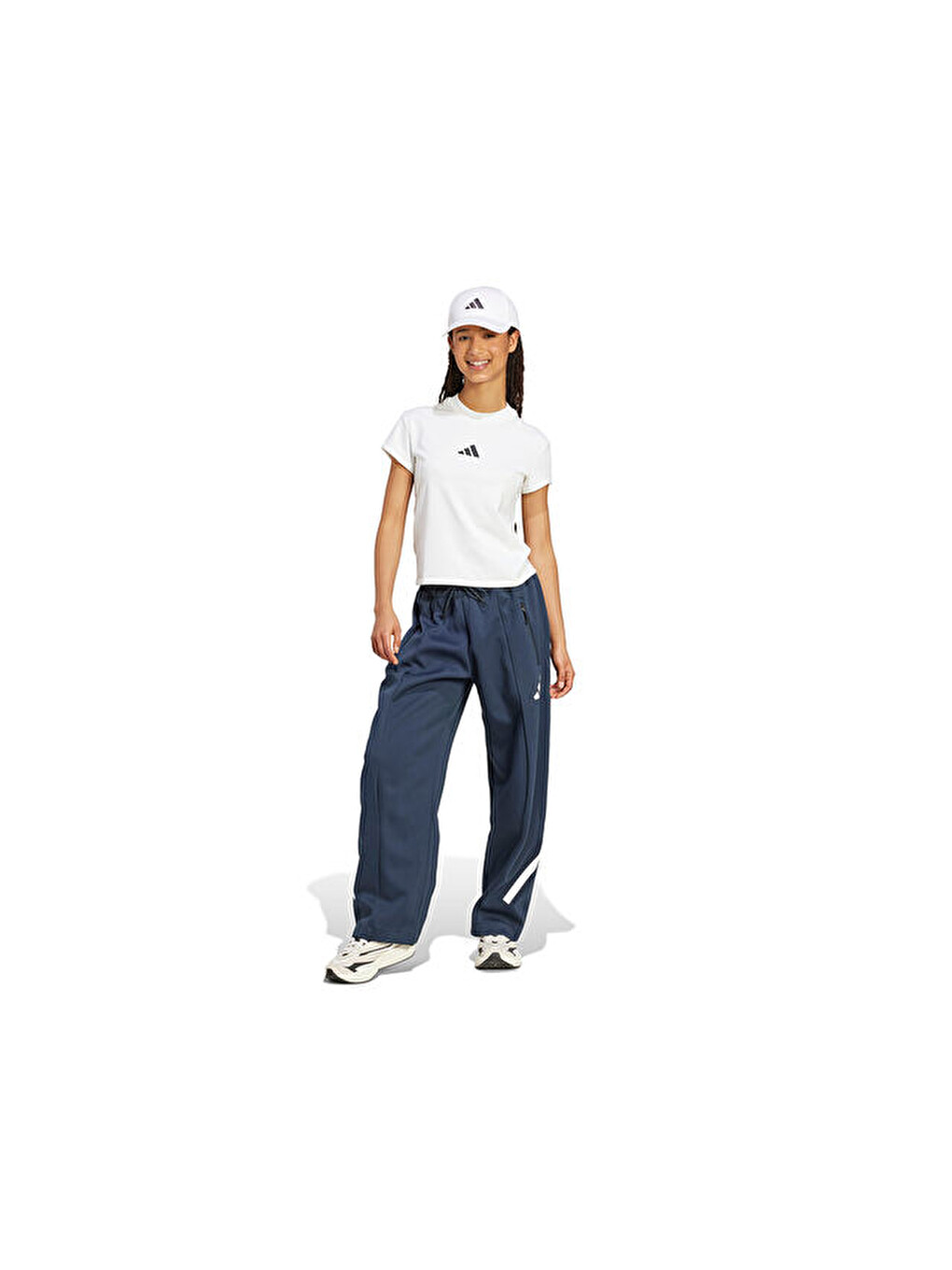 W Z.n.e. Bb Tee Kadın Günlük Tişört Jl7334 Beyaz-3