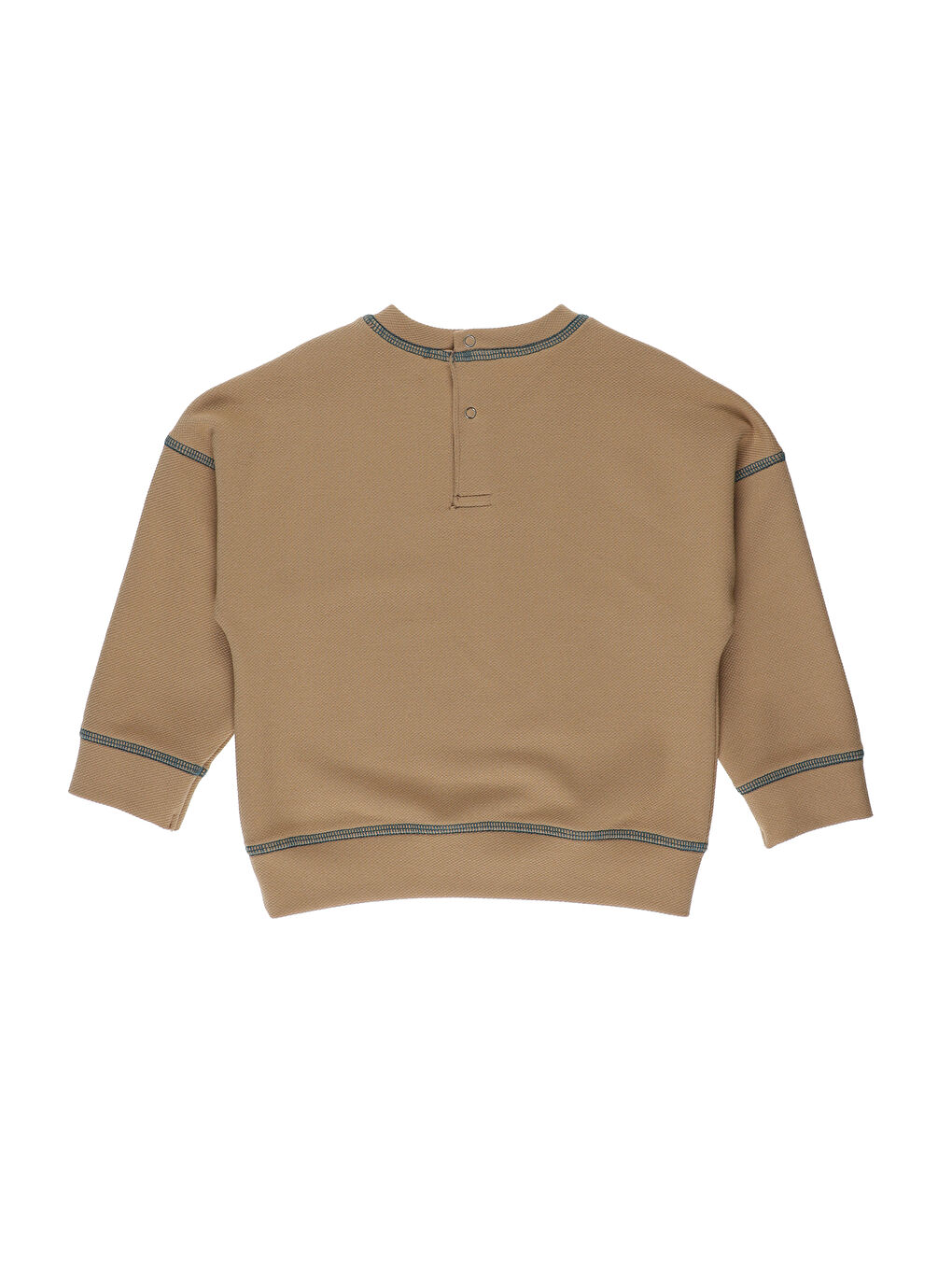 Panço Bej Erkek Çocuk  Baskılı Sweatshirt - 1