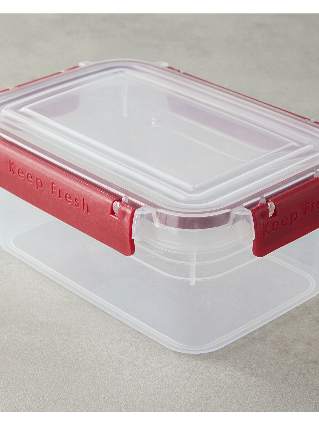 Arnie Plastik 3'lü Saklama Kabı Bordo-2